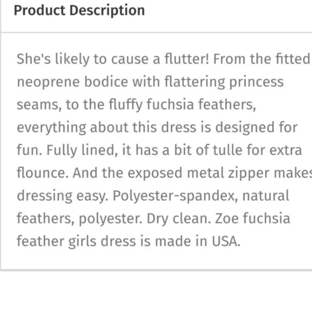Chasing fireflies Zoe LTD girl's feather dress - Picture 4 of 11